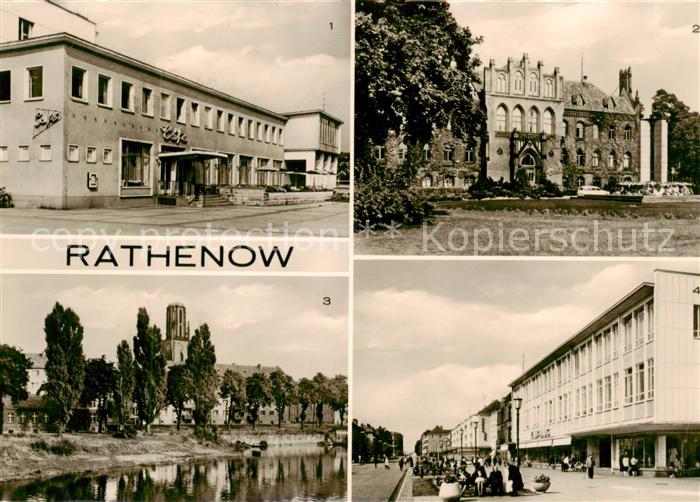 Rathenow Cafe Kreishaus am Platz der Freiheit An der Havel Kaufhaus