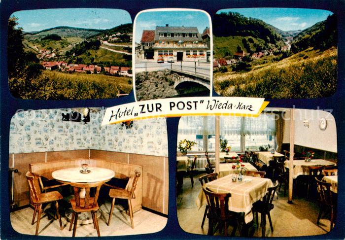 Wieda Hotel zur Post Restaurant Landschaftspanorama