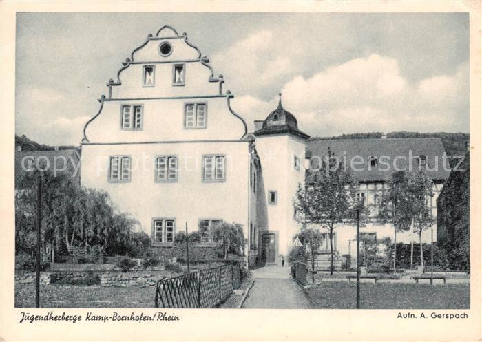 Bornhofen Kamp Jugendherberge Kupfertiefdruck