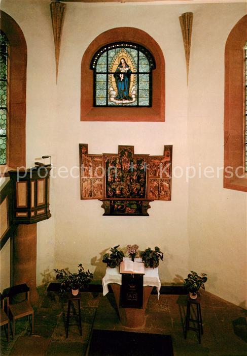 Schoellenbach Evangelische Kirche Innenansicht