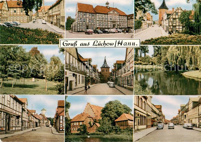 Luechow Wendeland Teilansichten Stadtzentrum Parkanlagen