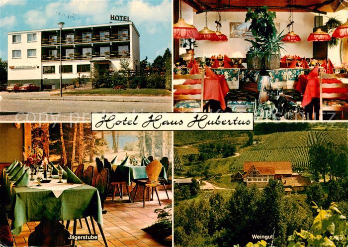 Albersboesch Hotel Haus Hubertus Restaurant Jaegerstube Weingut