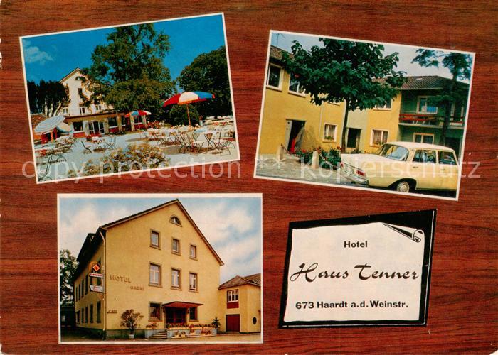 Haardt Neustadt Weinstrasse Hotel Haus Tenner Terrasse
