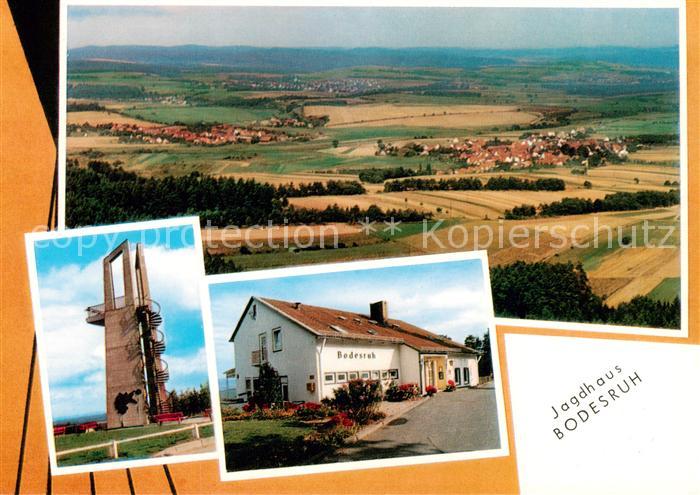 Kleinensee Jagdhaus Bodesruh Aussichtsturm Panorama