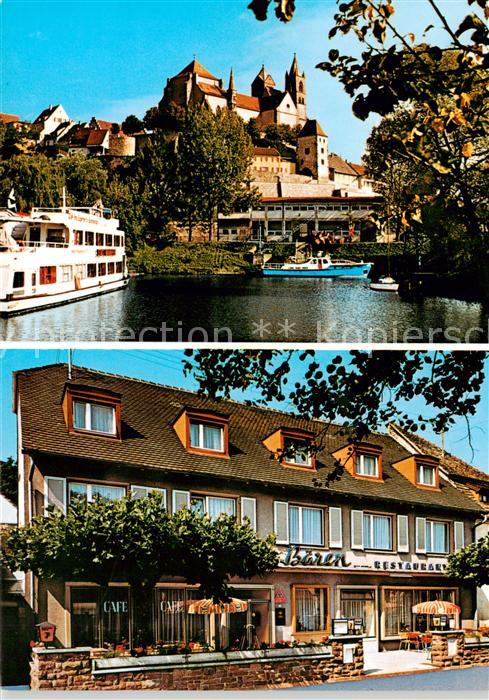Breisach Rhein Hotel Baeren Blick zum Muenster