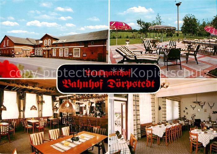 Doerpstedt Schleswig Landgasthof Doerpstedt Restaurant Terrasse