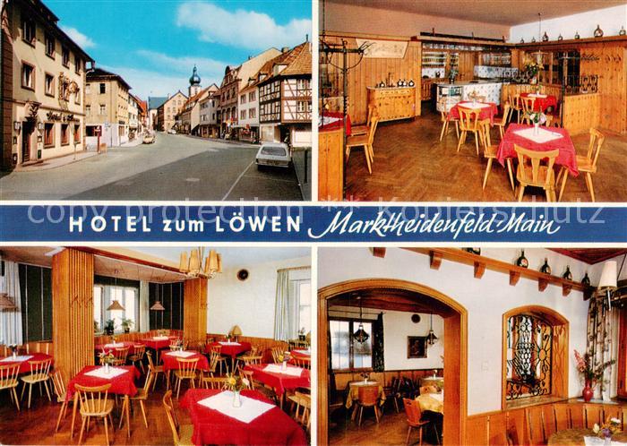 Marktheidenfeld Hotel zum Loewen Restaurant Weinstube Ortszentrum