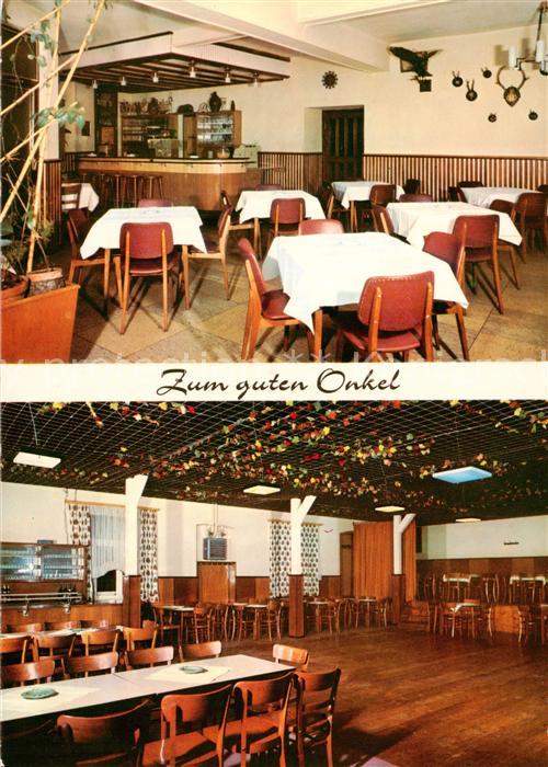 Bruttig Mosel Gasthaus Pension Zum guten Onkel Gaststube