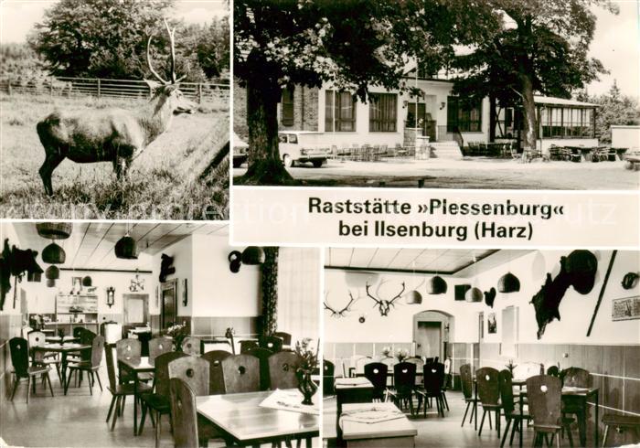 Ilsenburg Harz Raststaette Plessenburg Restaurant Hirsch