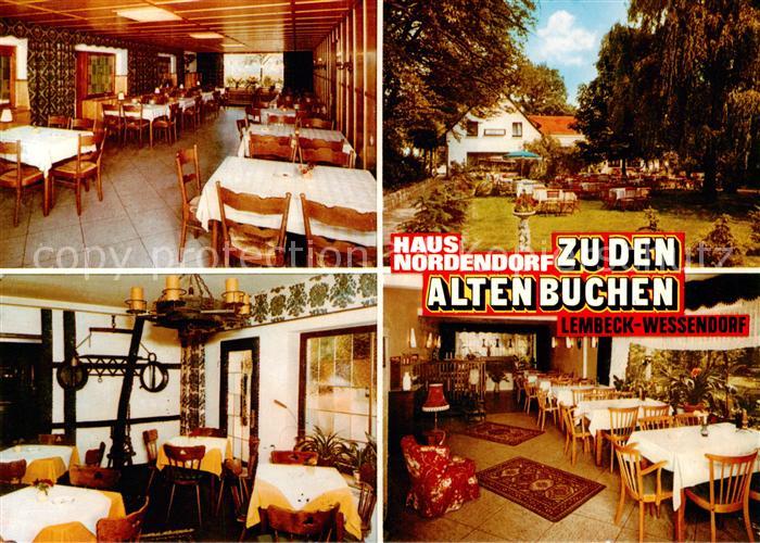 Wessendorf Lembeck Haus Nordendorf Zu den alten Buchen Restaurant Werbung Rose-B