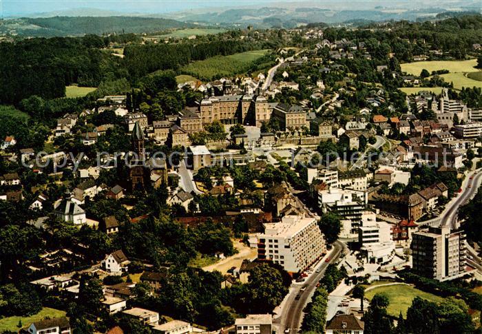 Bensberg Bergisch-Gladbach Blick auf Schloss und Stadt