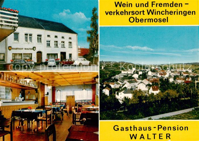 Wincheringen Gasthaus Pension Walter Panorama Weinort