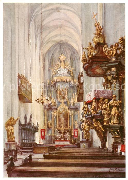 Breslau Wroclaw PL Inneres der Dorotheenkirche