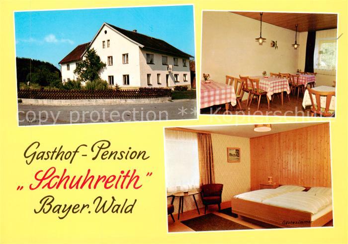 Hengersberg Gasthof Pension Schuhreith Gastraum Fremdenzimmer