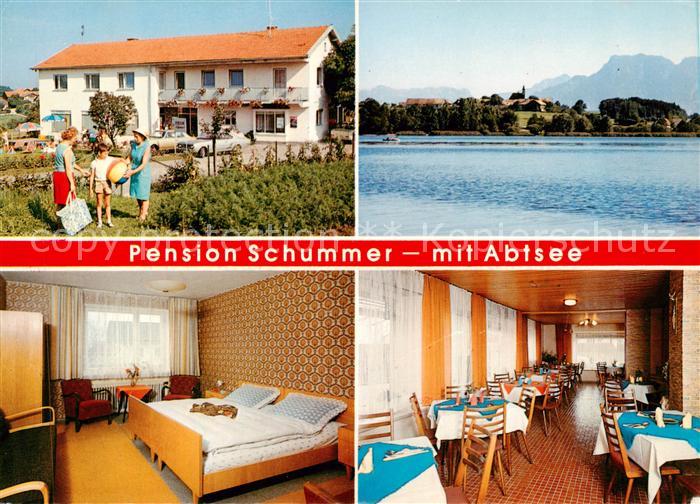 Laufen Salzach Pension Schummer Gaststube Fremdenzimmer Abtsee Alpenblick