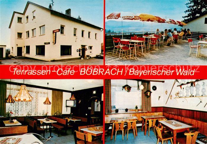 Boebrach Bayern Terrassen-Cafe Gastraum Terrasse