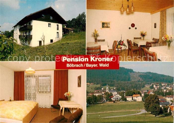 Boebrach Bayern Pension Kroner Gastraum Fremdenzimmer Ortsansicht
