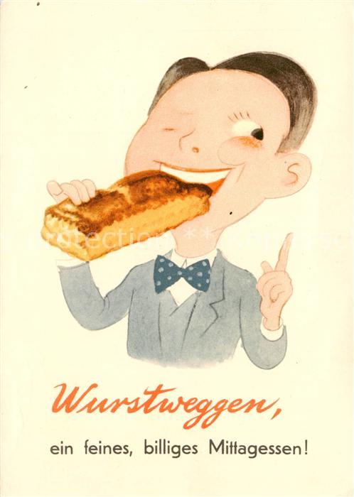 St Gallen SG Wurstweggen Kuenstlerkarte