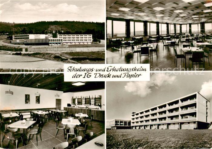 Springen Untertaunus Schulungs- und Erholungsheim der IG Druck und Papier