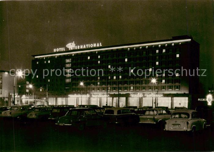 MAGDEBURG  CITY Hotel International Nachtaufnahme