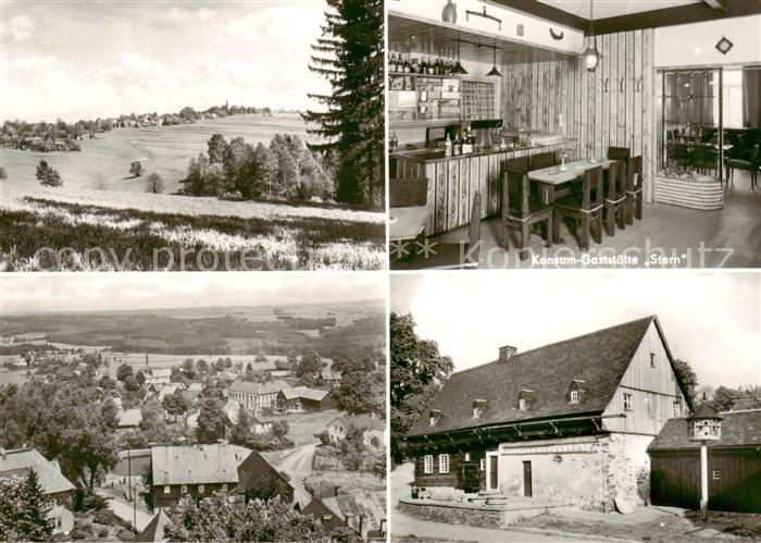 Landwuest Konsum-Gaststaette zum Stern Panorama Landschaft