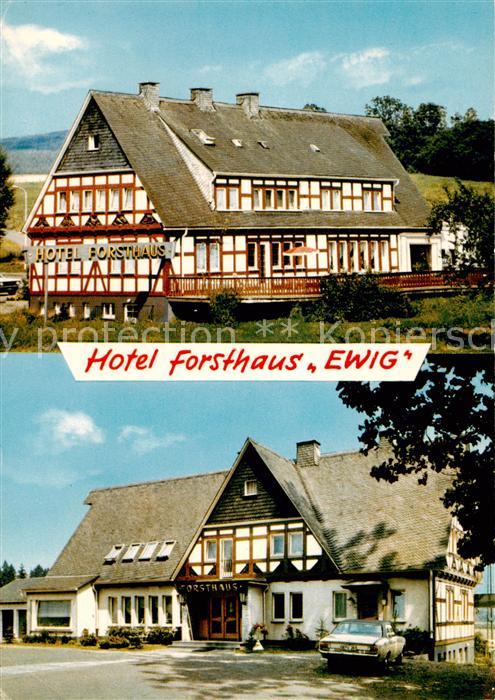 Neu-Listernohl Olsberg Hotel Forsthaus Ewig Fachwerkhaus