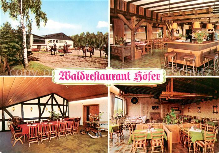 Sonsbeck Waldrestaurant Hoefer Reitstall