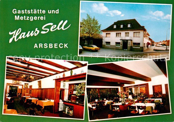 Arsbeck Gaststaette Metzgerei Haus Sell Restaurant
