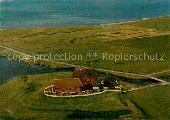 Hallig Hooge Kirchwarft