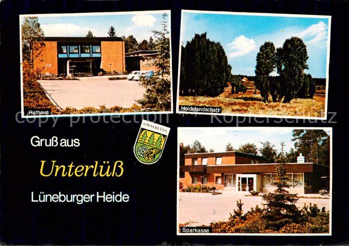 Unterluess Rathaus Heidelandschaft Sparkasse