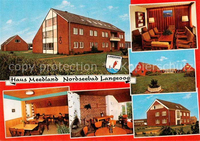 Langeoog Nordseebad Haus Meedland  Gastraeume Teilansichten
