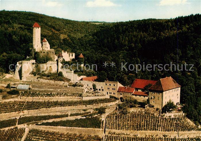 Neckarzimmern Burg Hornberg am Neckar Burg des Ritters Goetz von Berlichingen Fl