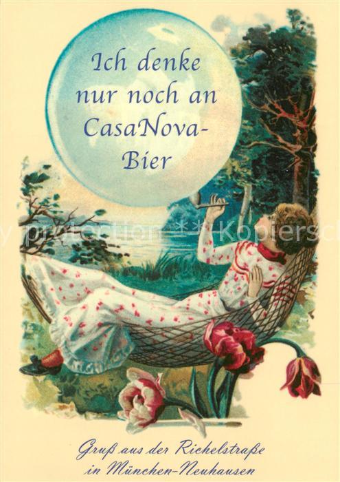 Neuhausen Erding Richelbraeu Werbekarte