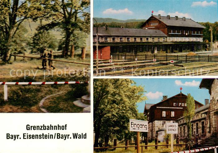 Bayerisch Eisenstein Restaurant im Grenzbahnhof Landesgrenze