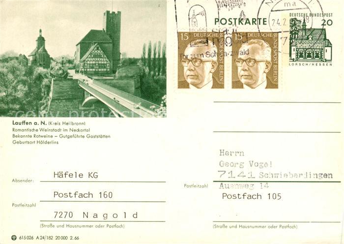 Lauffen Neckar Teilansicht