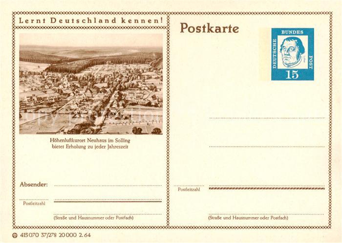 Neuhaus Solling Fliegeraufnahme