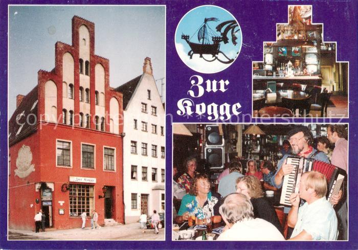 ROSTOCK  CITY Gasthof Zur Kogge Gaststube