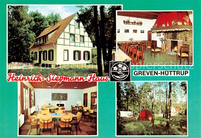 Greven Huettrup Heinrich Siepmann Haus Gastraeume Naturfreundehaus
