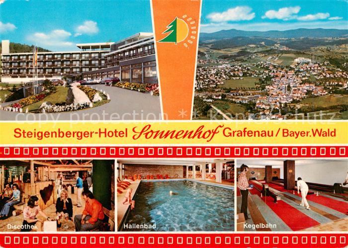 Grafenau Niederbayern Steigenberger Hotel Sonnenhof Fliegeraufnahme Discothek Ha