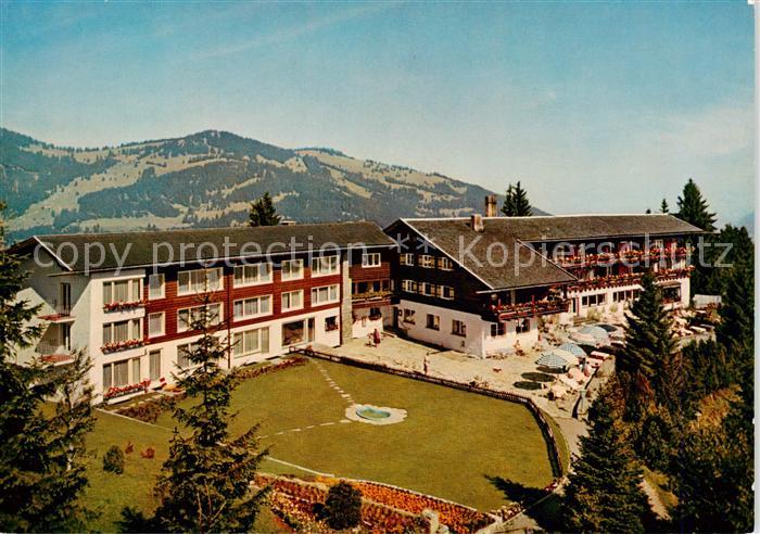 Sonthofen  Oberallgaeu Kur und Sporthotel Allgaeuer Berghof mit Alpe Eck