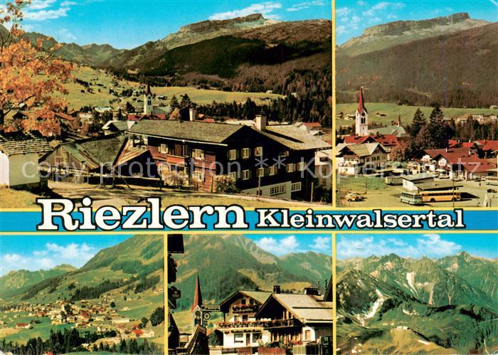 Riezlern Kleinwalsertal Vorarlberg Orts und Teilansichten Panorama