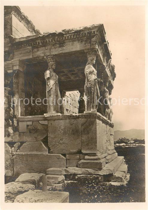 Athen Greece Akropolis Erechtheion Korenhalle