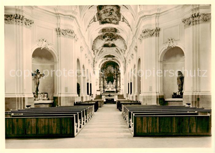 Wuerzburg Bayern Neumuenster Inneres