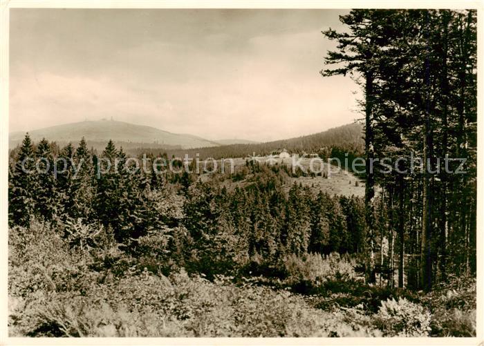 Todtnauberg Schwarzwald BW Berggasthof Stuebenwasen mit Feldberg