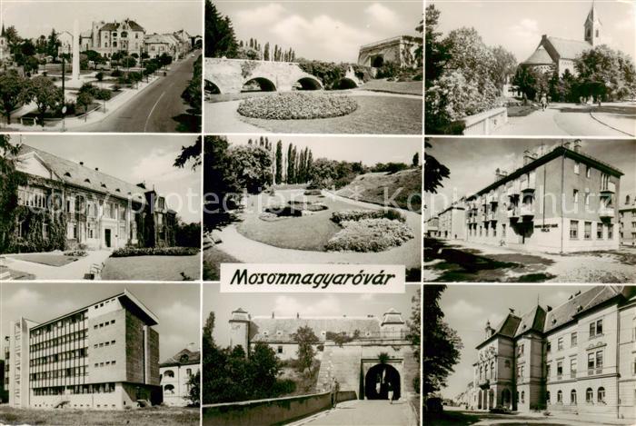 Mosonmagyarovar HU Orts und Teilansichten