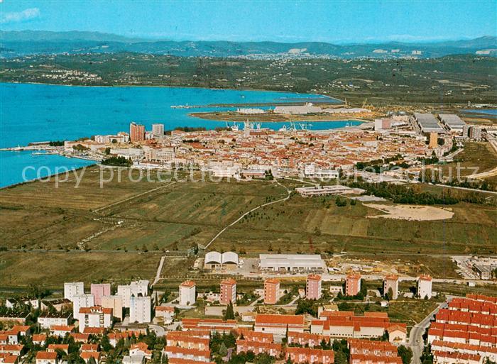 Koper Kopra Slovenia Fliegeraufnahme