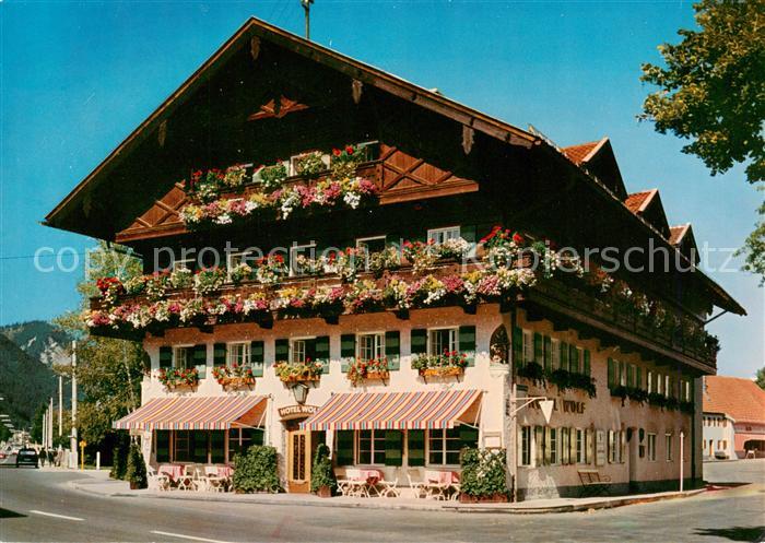 OBERAMMERGAU Bayern Hotel Wolf
