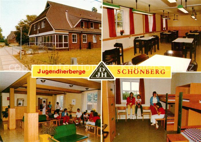 Schoenberg Holstein Jugendherberge Speiseraum Aufenthaltsraum Bettenlager