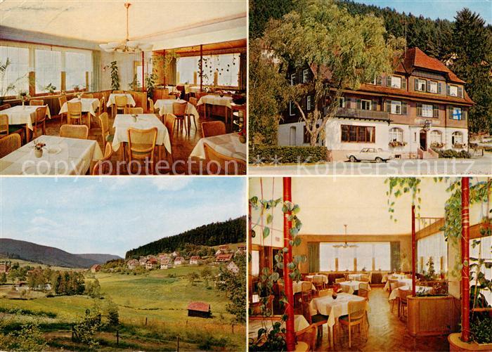 Klosterreichenbach Gasthof Pension Anker Gastraeume Panorama