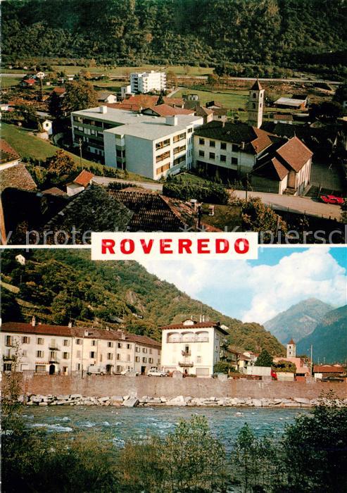 Roveredo GR Panorama Teilansicht